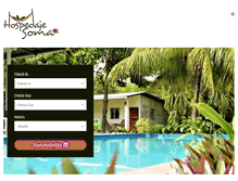 Tablet Screenshot of hospedajesoma.com